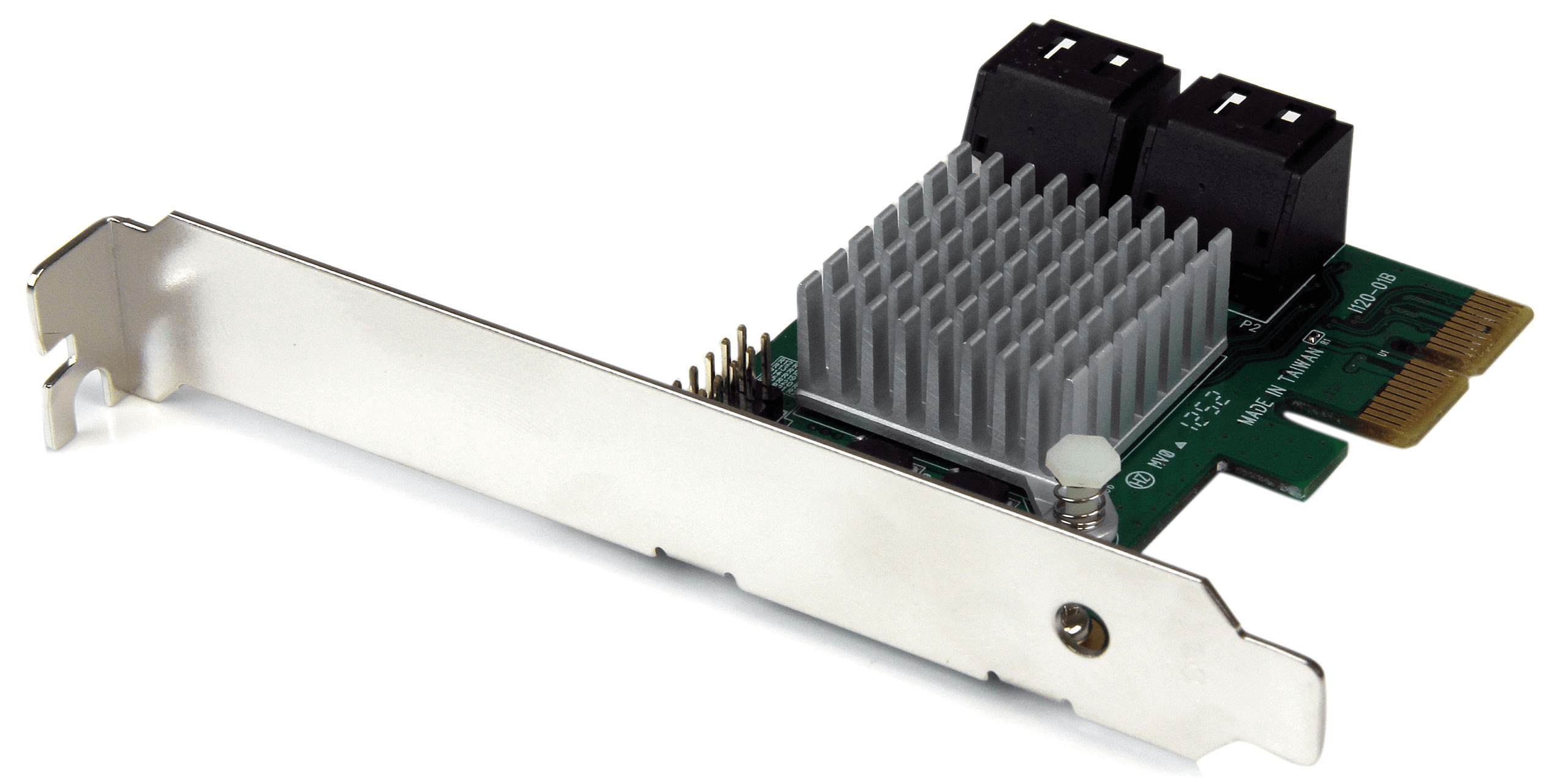 0065030849951 - StarTechcom 4 Port SATA III RAID Controller PCI Express Schnittstellenkarte - PCIe Serial-ATA Controller Adapter - HyperDuo SSD Tiering - Speichercontroller (RAID) - SATA 6Gb s - PCIe 20 x2