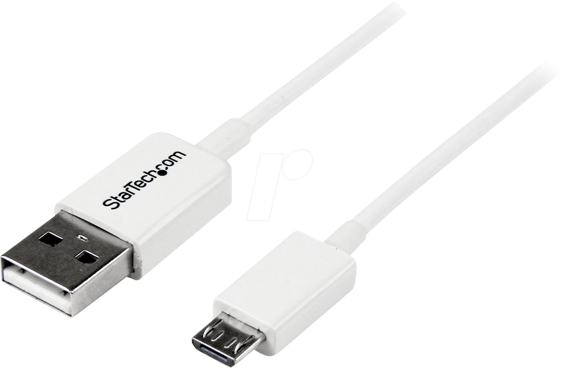 0065030851244 - StarTechcom 50cm USB 20 A auf Micro USB B Kabel - USB A   Micro B Datenkabel   Anschlusskabel - Weiß - USB-Kabel - Micro-USB Typ B (M) zu USB (M) - USB 20