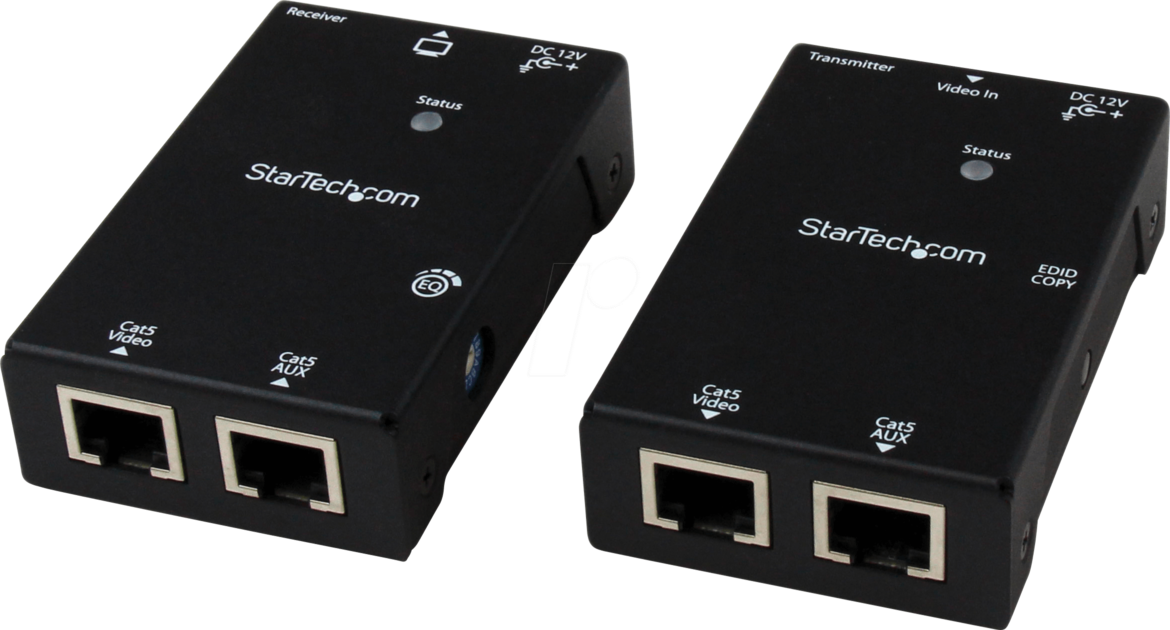 0065030851404 - StarTechcom HDMI über CAT5 CAT6 Extender mit Power Over Cable - Verlängert ein HDMI Signal 50m - Erweiterung für Video Audio