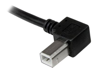 0065030852050 - StarTechcom 2m USB 20 A auf B Kabel links gewinkelt - St St - USB Druckerkabel - USB-Kabel - USB Typ B (M) zu USB (M) - USB 20