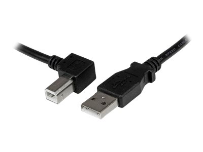 0065030852067 - StarTechcom 3m USB 20 A auf B Kabel links gewinkelt - St St - USB Druckerkabel - USB-Kabel - USB Typ B (M) zu USB (M) - USB 20