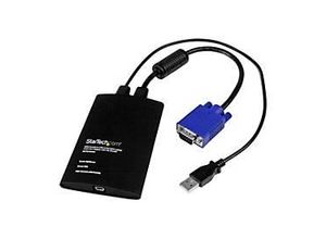 0065030854382 - StarTechcom USB 20 KVM Konsole - Mobiler Laptop Crash Cart Adapter mit Datenübertragung und Videoaufnahme - Portable USB KVM Konsole - KVM-Switch - 1 Anschlüsse