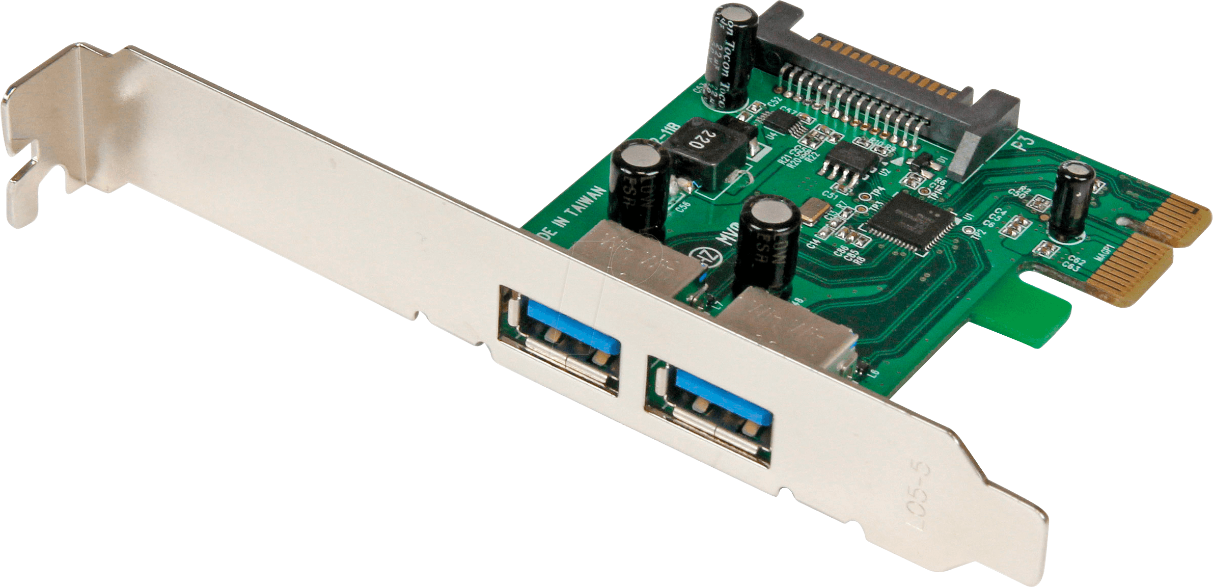 0065030855587 - ST PEXUSB3S24 - PCIe Karte 2 Port USB 30 optional Low Profile