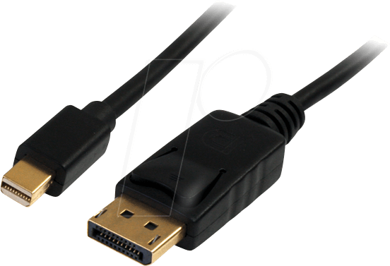 0065030855662 - Displayport Adapterkabel 3m mini DP zu DP vergoldet 4Kx2K schwarz