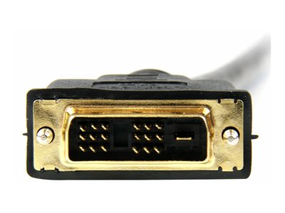 0065030855990 - StarTechcom 50cm HDMI auf DVI-D Kabel - Stecker Stecker - HDMI DVI Adapterkabel Adapter Kabel - Schwarz - Adapterkabel - HDMI DVI - 50 cm 0065030855990 - StarTechcom 50cm HDMI auf DVI-D Kabel - Stecker Stecker - HDMI DVI Adapterkabel Adapter Kabel - Schwarz - Adapterkabel - HDMI DVI - 50 cm