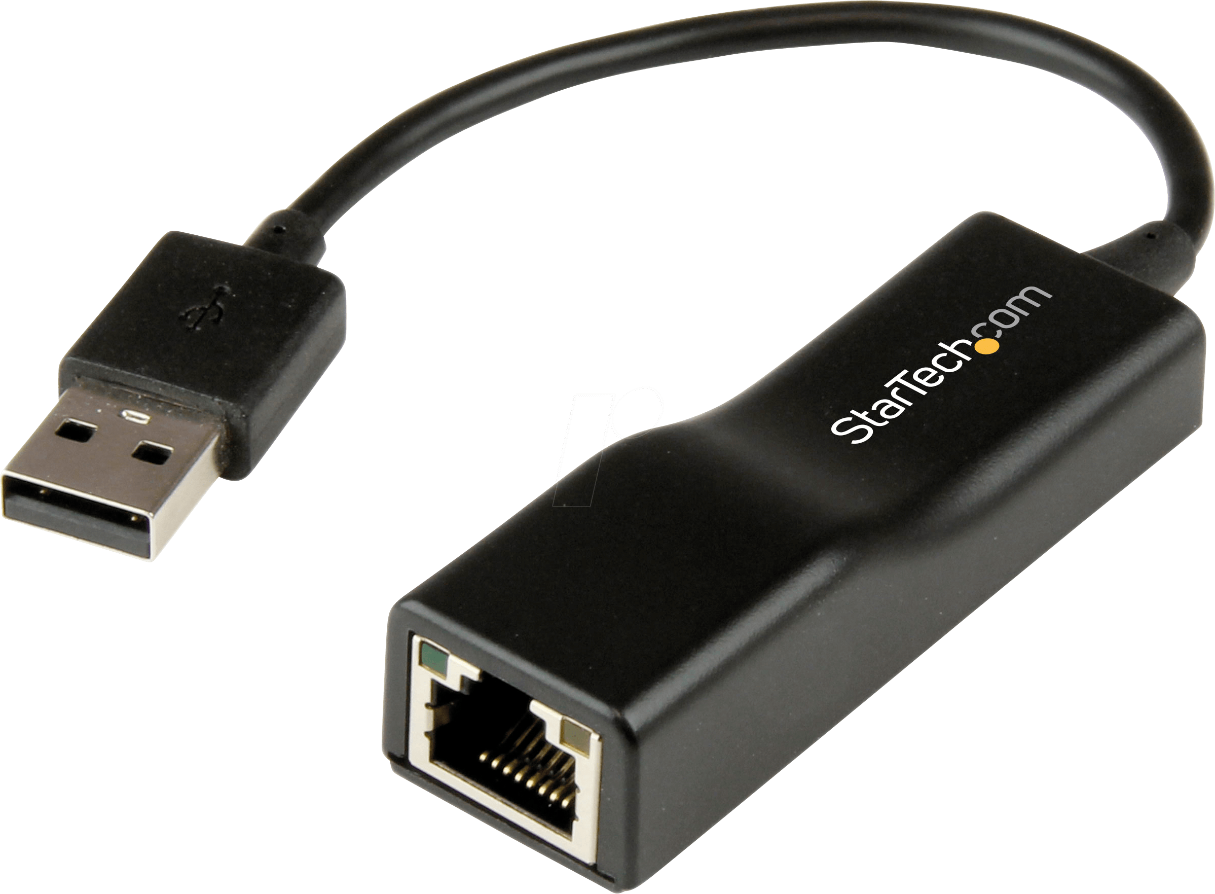 0065030856645 - StarTechcom USB 20 RJ45 Fast Ethernet Adapter - Lan Nic USB Netzwerkadapter - USB 20 10 100 Mbit Adapter in Schwarz - Netzwerkadapter - USB 20 - 10 100 Ethernet