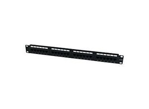 0065030857475 - StarTechcom 24 Port 1U Rackmount Cat 6 110 Patch Panel - 24 port Network Patch Panel - RJ45 Ethernet 110 type Rack Mount Patch Panel 1U (C6PANEL24) - Patch Panel - 1U