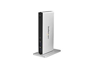 0065030858267 - StarTechcom USB 30 Dockingstation - kompatibel mit Windows   macOS - Dual DVI Monitor - mit DVI auf HDMI und VAG Adapter - Docking Station - USB - DVI - GigE - für P N ARMBARDUO ARMDUAL ARMDUAL30 ARMSLIMDUO TB33A1C