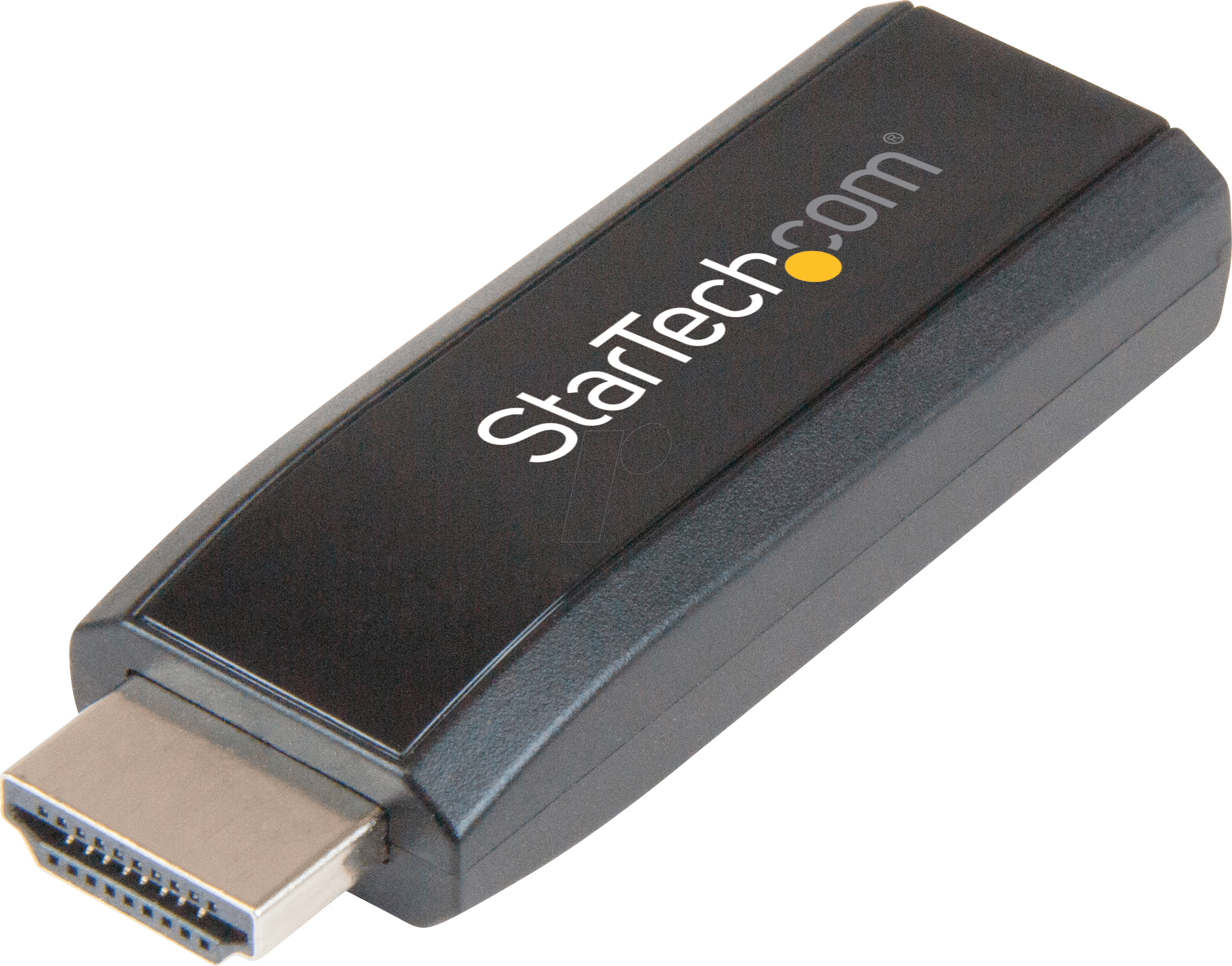 0065030861014 - StarTechcom HDMI to VGA Adapter - Aux Audio Output - Compact - 1920x1200 - HDMI to VGA (HD2VGAMICRA) - Videokonverter
