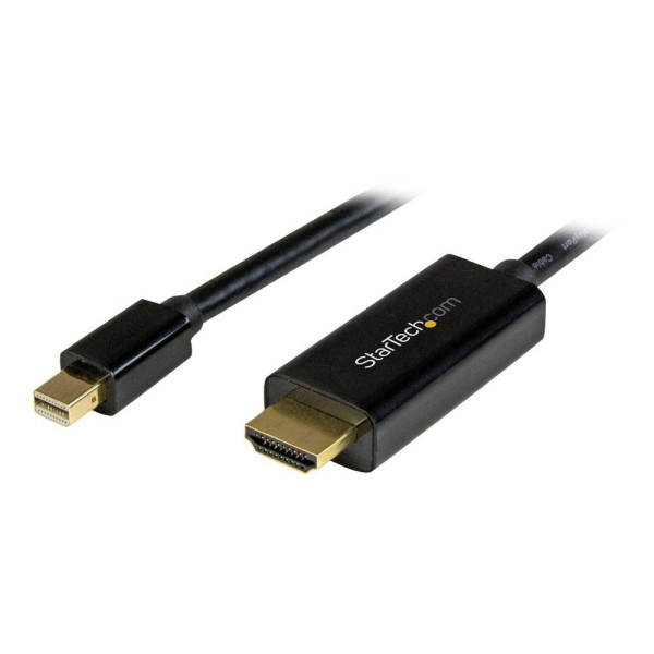 0065030861144 - StarTechcom 2m Mini DisplayPort auf HDMI Konverterkabel - mDP zu HDMI Adapter mit Kabel Ultra HD 4K - Adapterkabel - DisplayPort   HDMI - 2 m