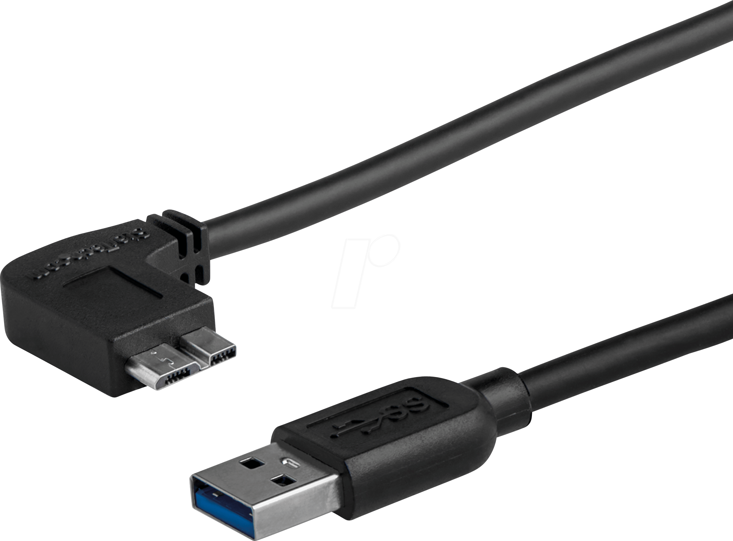 0065030861403 - StarTechcom 50cm Slim Micro USB 30 Kabel linksgewinkelt - USB 31 Gen 1 (5 Gbit s) Anschlusskabel - USB-Kabel - Micro-USB Typ B zu USB Typ A - 50 cm