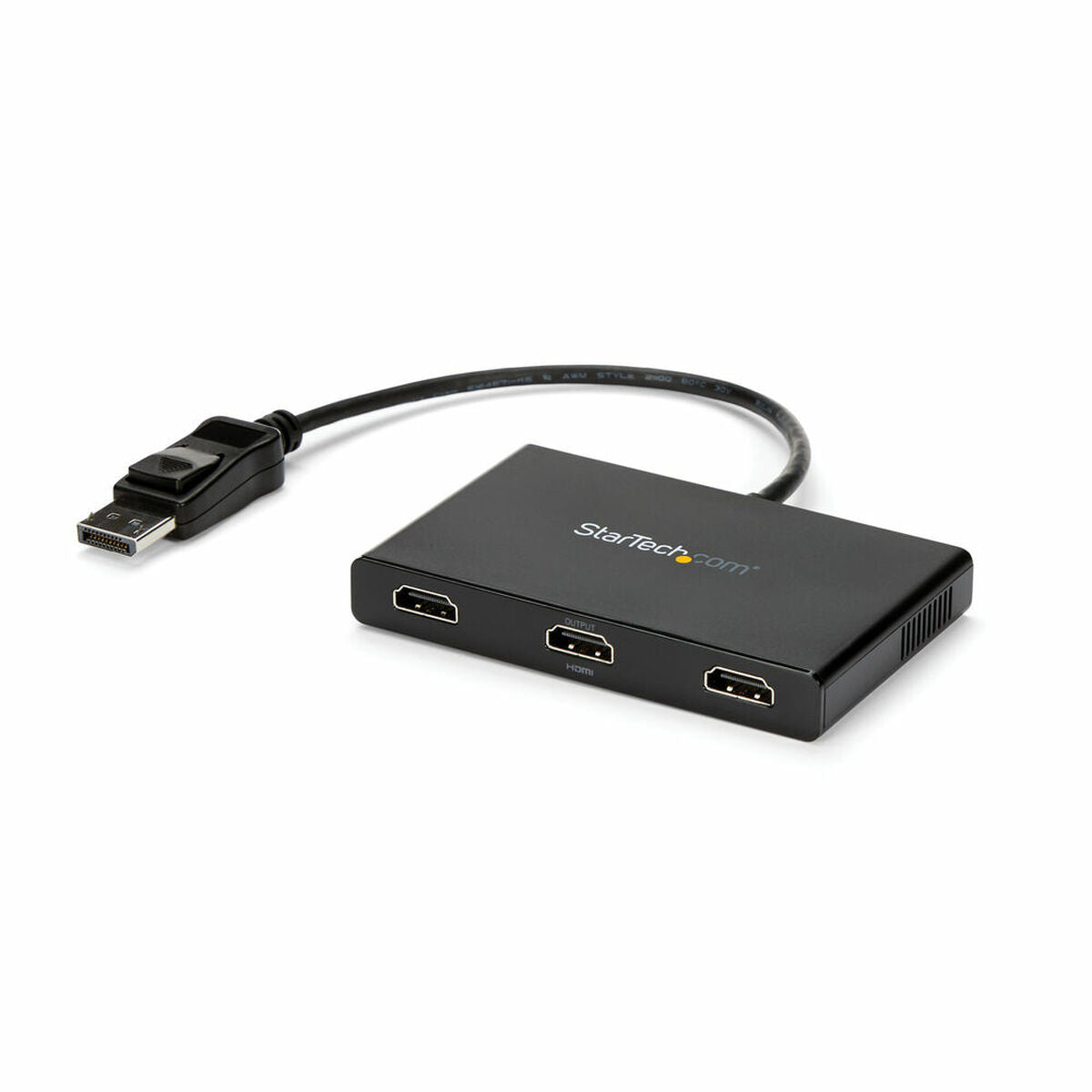 0065030861526 - StarTechcom 3-Port Multi Monitor Adapter - DisplayPort 12 auf 3x HDMI MST Hub - Triple 1080p HDMI Monitore - Video Splitter für den erweiterten Desktop-Modus nur auf Windows-PCs - DP auf 3x HDMI (MSTDP123HD) - Video- Audio-Splitter - 3 Anschlüsse