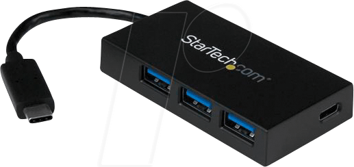 0065030862677 - ST HB30C3A1CFB - USB 30 Hub 4-Port Typ-C > 1x Typ-C 3x Typ-A