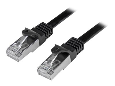 0065030863391 - StarTechcom Cat6 Netzwerkkabel - geschirmtes (SFTP) Patchkabel - 05m - Schwarz - Patch-Kabel - RJ-45 (M) zu RJ-45 (M)