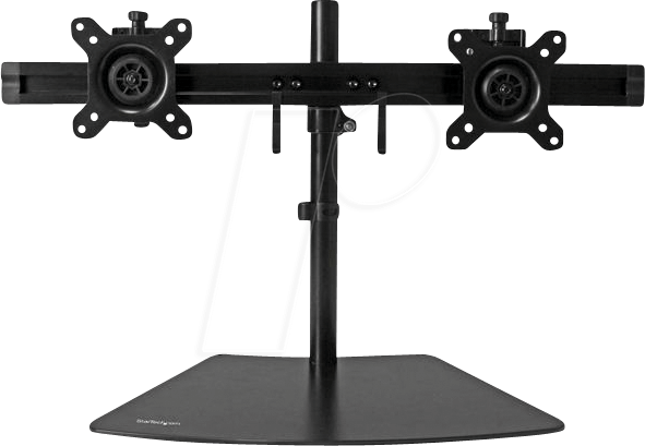 0065030864022 - StarTechcom Dual-Monitorhalter - Monitor Halterung für zwei Displays - Aufstellung - einstellbarer Arm - für LCD-Display - Schwarz