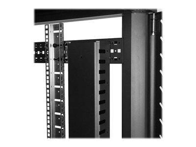 0065030864787 - StarTechcom Vertikaler Kabelordner mit Finger Duct - 0U - 18m - Rack Kabelmanager - Kabel - Organizer - 40U