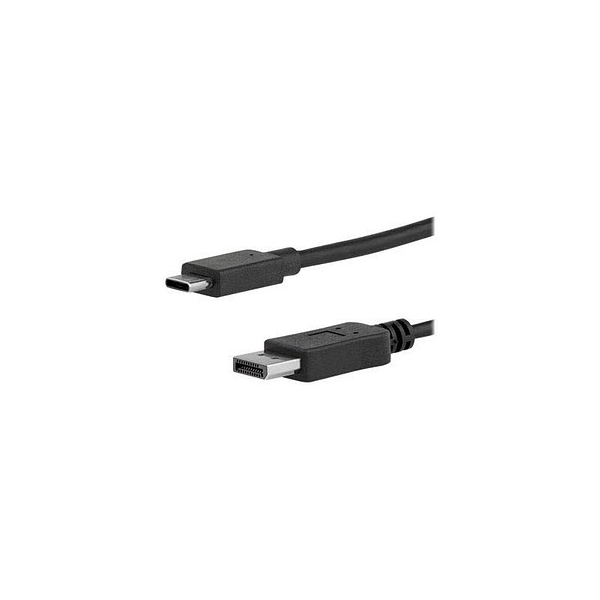 0065030864824 - StarTechcom 6ft 18m USB C to DisplayPort 12 Cable 4K60 USB-C to DP Cable HBR2 USB Type-C DP Alt Mode to DP Monitor Video Cable Works w  TB3 Limited stock see similar item CDP2DP2MBD - USB-C Male to DP Male - DisplayPort-Kabel - USB-C zu Di