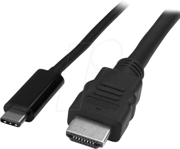 0065030865104 - StarTechcom 6ft (2m) USB C to HDMI Adapter Cable USB Type-C HDMI 4K 30Hz Limited stock see similar item CDP2HD2MBNL - externer Videoadapter