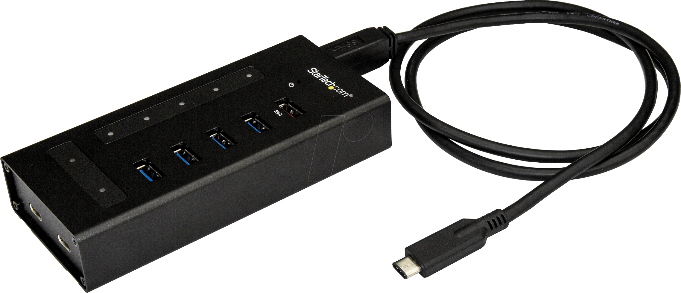 0065030867894 - ST HB30C5A2CST - USB 30 7 Port USB-C Hub 5x USB-A 2x USB-C schwarz