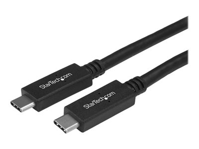 0065030869928 - StarTechcom USB-C Kabel mit Power Delivery (3A) - St St - 2m - USB 30 - Zertifiziert - USB 30 Typ C Kabel - USB 31 Gen1 (5Gbit s) - USB Typ-C-Kabel - USB-C zu USB-C - 2 m