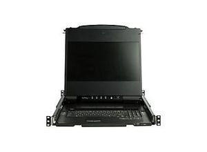 0065030872515 - StarTechcom Rack KVM Konsole HD 1080p - US Tastatur(QWERTY) Ein Port DVI VGA KVM mit 17 LCD Monitor - 1HE LCD KVM Konsolenschublade mit Kabeln - USB Unterstützung - 44230 MTBF (RKCOND17HD) - KVM-Konsole - Full HD (1080p) - 439 cm (173)