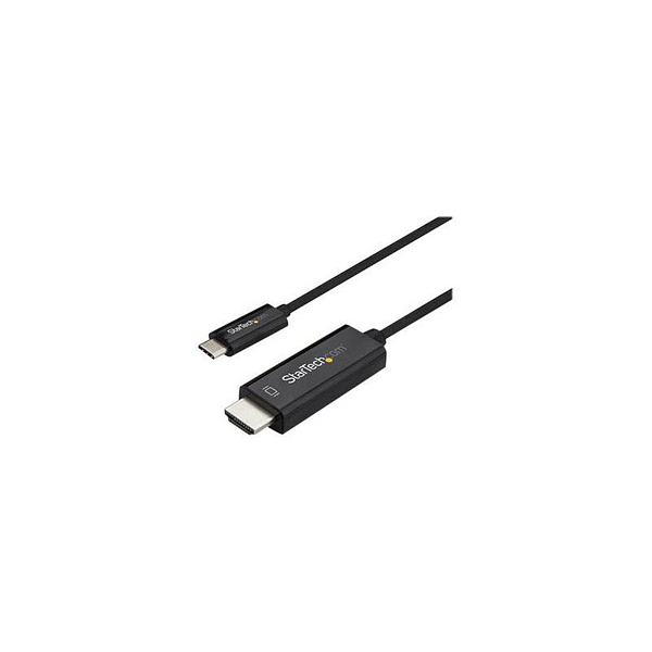 0065030875431 - StarTechcom 6ft (2m) USB C to HDMI Cable 4K 60Hz USB Type C to HDMI 20 Video Adapter Cable Thunderbolt 3 Compatible Laptop to HDMI Monitor Display DP 12 Alt Mode HBR2 Cable Black - 4K USB-C Video Cable (CDP2HD2MBNL) - Adapterkabel - HDMI  