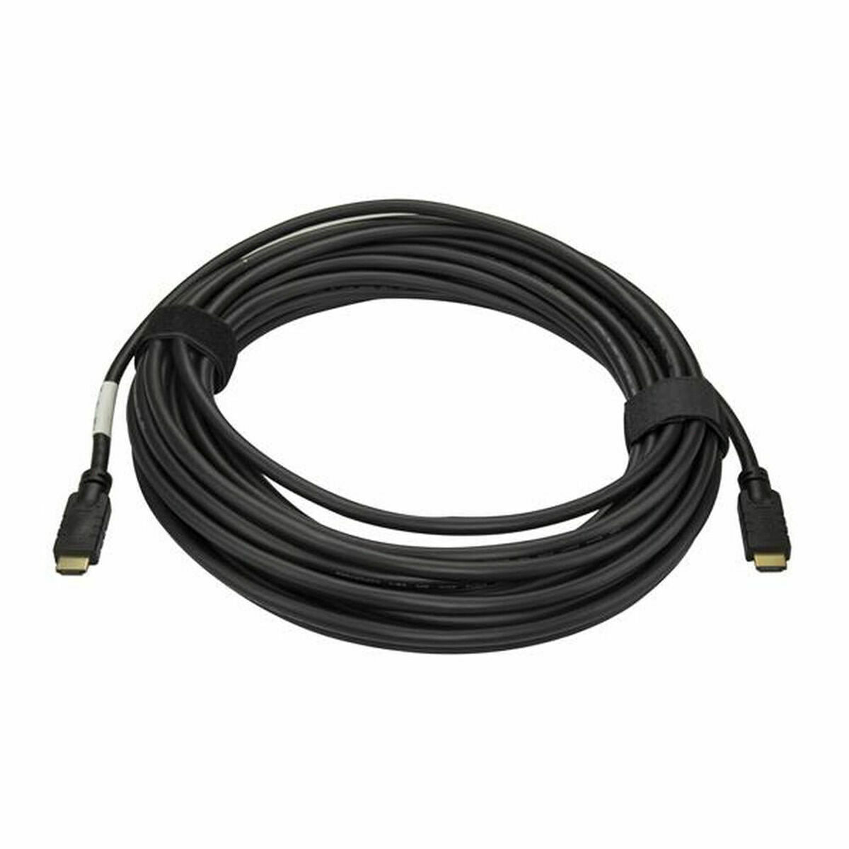 0065030875837 - StarTechcom 15m(50ft) HDMI 20 Cable 4K 60Hz Active HDMI Cable CL2 Rated for In Wall Installation Long Durable High Speed Ultra-HD HDMI Cable HDR 10 18Gbps Male to Male Cord Black - Al-Mylar EMI Shielding (HD2MM15MA) - HDMI-Kabel - 15 m