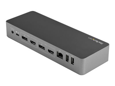 0065030879989 - StarTechcom Universal Laptop Dockingstation - USB-C & USB 30 Dock - Dual 4K - Mac Windows & Chrome OS - DK30C2DPEPUE - Dockingstation - USB-C - 2 x HDMI 2 x DP - GigE