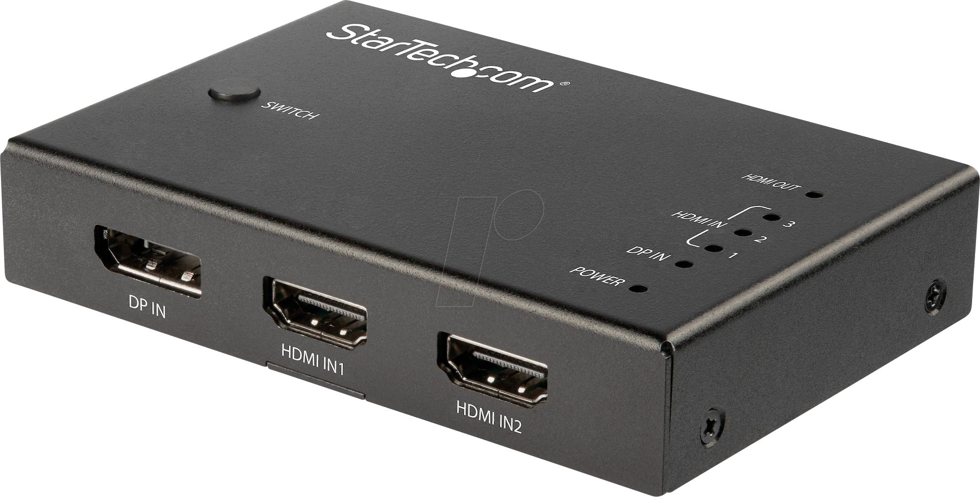 0065030881883 - StarTechcom 4 Port HDMI Video Switch - 3x HDMI & 1x DisplayPort - 4K 60Hz - Video Audio-Schalter - 3 x HDMI + 1 x DisplayPort - Desktop