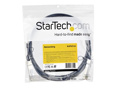 0065030883252 - StarTechcom DACSFP10G3M SFP+ Kabel (3m 10 GbE Dell EMC DAC-SFP-10G-2M kompatibles SFP+ Kabel Passives Kupfer DAC Kabel Mini-GBIC) - 10GBase Direktanschlusskabel - 3 m