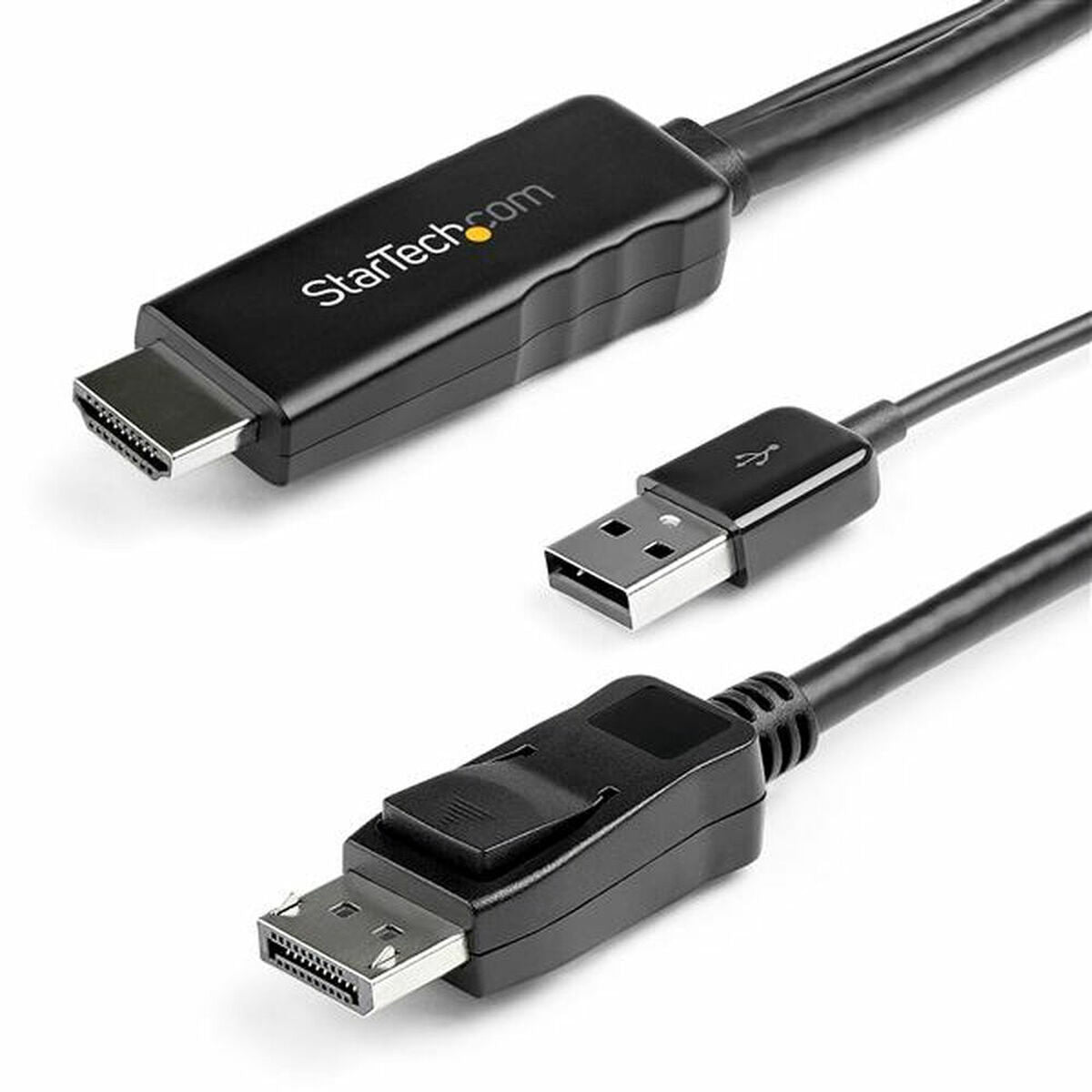 0065030885133 - StarTechcom 3m HDMI to DisplayPort Adapter Cable with USB Power - 4K 30Hz Active HDMI to DP 12 Converter (HD2DPMM3M) - Videokabel - DisplayPort   HDMI - 3 m