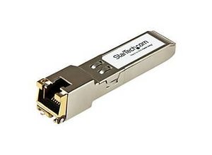 0065030885386 - StarTechcom 95Y0549-ST Transceiver Modul (SFP+ Module 10 100 1000Base-TX Brocade kompatibel Kupfer RJ-45 Kupfer mit DDM) - SFP (Mini-GBIC)-Transceiver-Modul (gleichwertig mit Brocade 95Y0549) - 1GbE - 10Base-T 100Base-TX 1000Base-T - RJ-45 