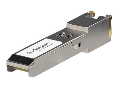 0065030886147 - StarTechcom JL563A-ST Transceiver Modul (SFP+ Module 100 1000 10000Base-TX HP kompatibel Kupfer RJ-45 Kupfer mit DDM) - SFP+-Transceiver-Modul (gleichwertig mit HP JL563A) - 10 GigE - 10Base-T 100Base-TX 1000Base-T 10GBase-T - RJ-45 - bis 