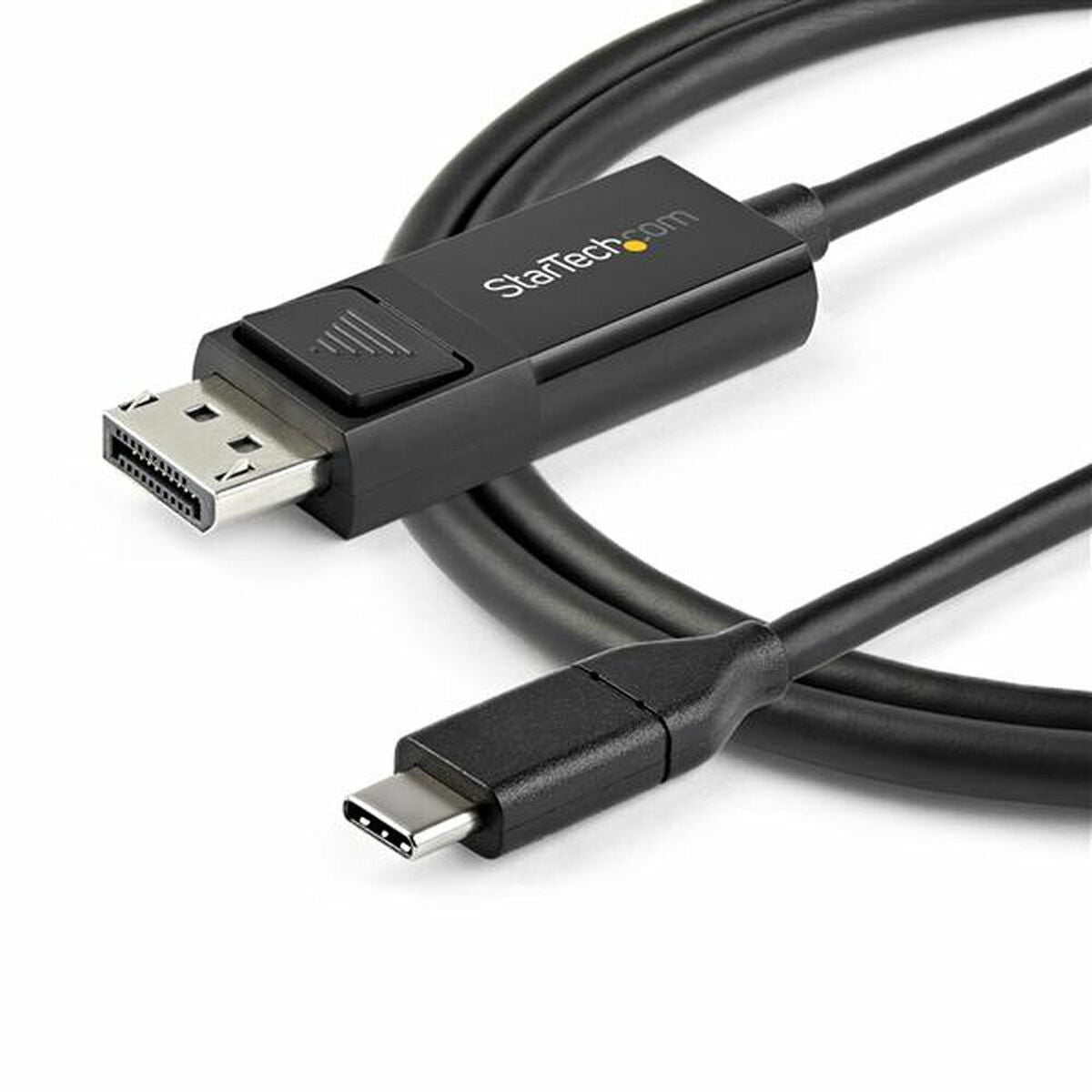 0065030886796 - StarTechcom 3ft (1m) USB C to DisplayPort 12 Cable 4K 60Hz Bidirectional DP to USB-C or USB-C to DP Reversible Video Adapter Cable HBR2 HDR USB Type C Thunderbolt 3 Monitor Cable - 4K USB-C to DP Cable - DisplayPort-Kabel - USB-C zu DisplayPo