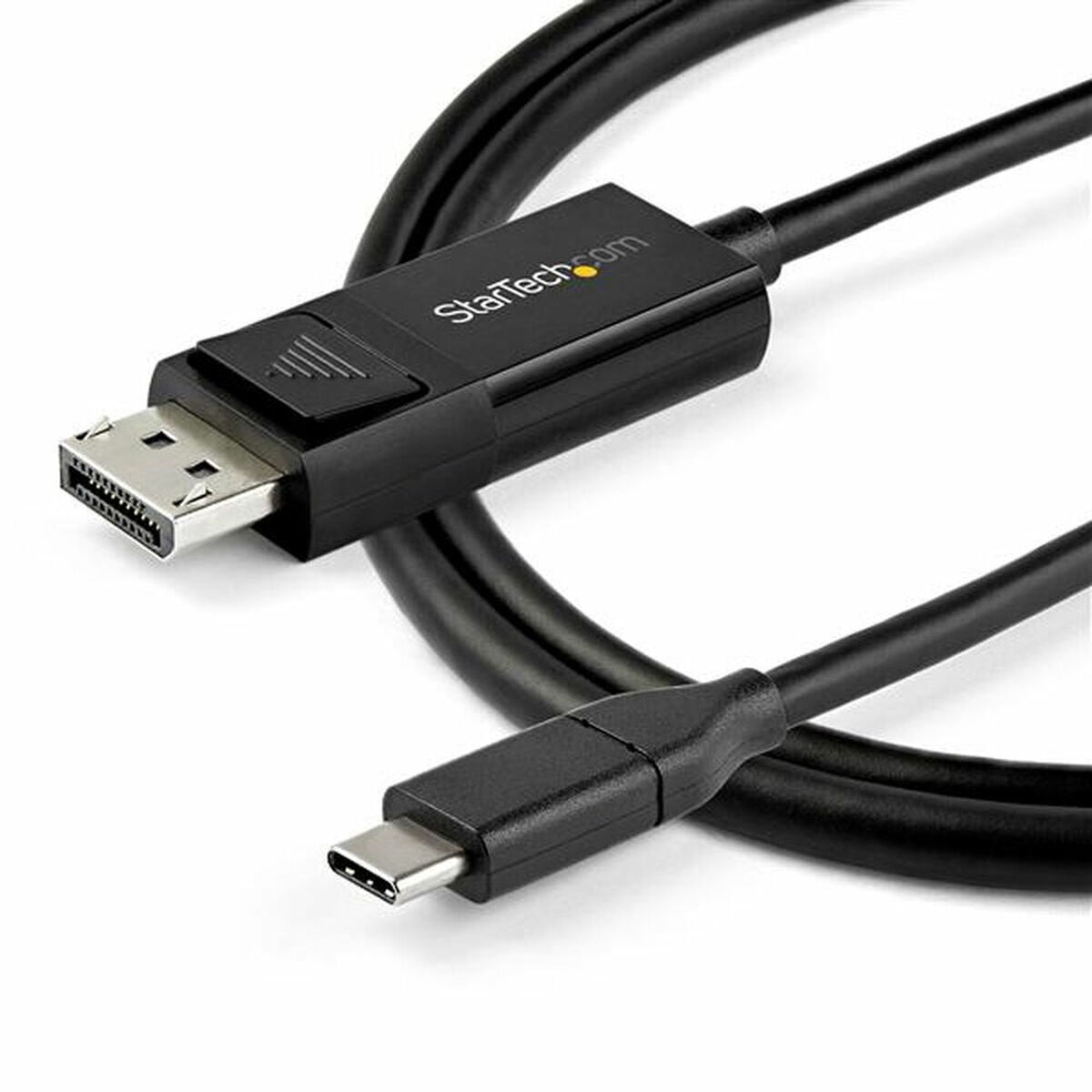 0065030887922 - StarTechcom 6ft 2m USB C to DisplayPort 14 Cable 8K 60Hz 4K Bidirectional DP to USB-C or USB-C to DP Reversible Video Adapter Cable HBR3 HDR DSC USB Type C Thunderbolt 3 Monitor Cable - 8K USB-C to DP Cable - DisplayPort-Kabel - USB-C zu Disp