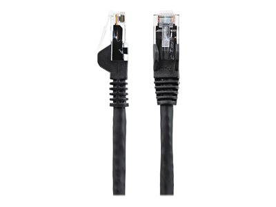 0065030892216 - StarTechcom 5m Netzwerkkabel CAT6 - LSZH (Low Smoke Zero Halogen) - 10 Gigabit 650MHz 100W PoE RJ45 10GbE UTP Lan Kabel - Schwarz CAT 6 ETL Zertifizierung 24AWG (N6LPATCH5MBK) - Patch-Kabel - 5 m - Schwarz