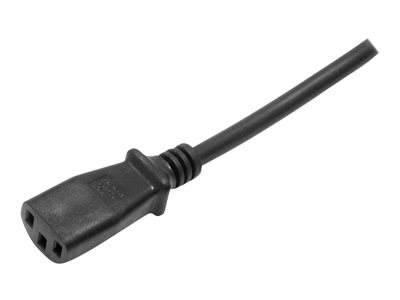 0065030894876 - StarTechcom 3m (10ft) Computer Power Cord 18AWG EU Schuko to C13 Power Cord 10A 250V Black Replacement AC Cord TV Monitor Power Cable Schuko CEE 7 7 to IEC 60320 C13 Power Cord - PC Power Supply Cable (713E-3M-POWER-CORD) - Stromkabel - CEE