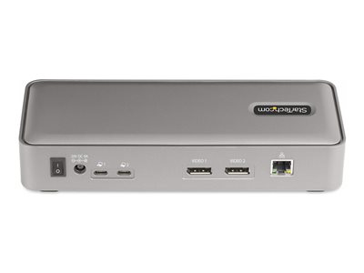 0065030898492 - Dual-Laptop USB-C KVM Dock - USB-C 32 Gen2 - Dual 4K 60Hz - 90W PD