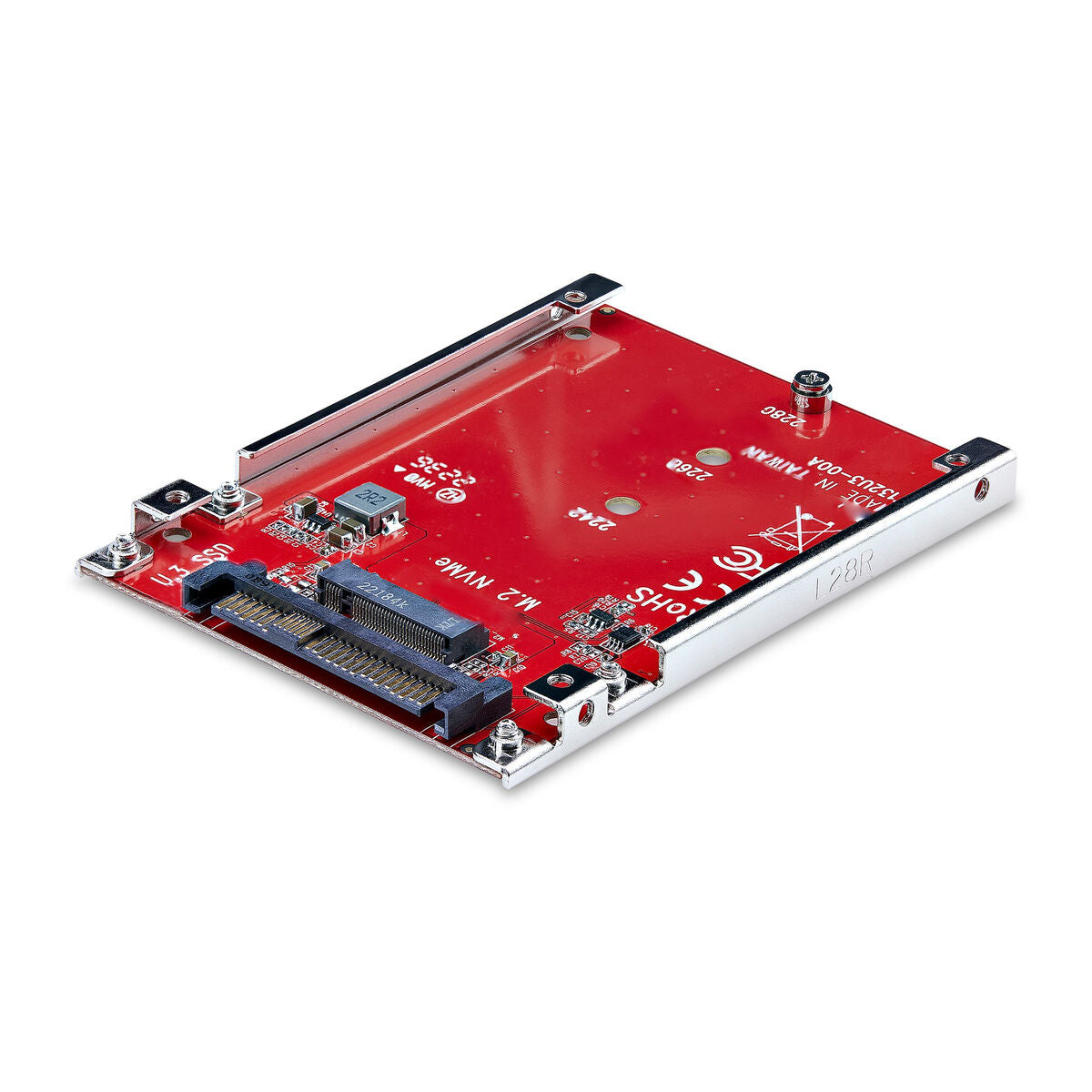 0065030900744 - M2 to U3 Adapter For M2 NVMe SSDs PCIe M2 Drive to 25inch U3 (SFF-TA-1001) Host Adapter Converter TAA Compliant - 25 Drive Form Factor (1M25-U3-M2-ADAPTER) 0065030900744 - M2 to U3 Adapter For M2 NVMe SSDs PCIe M2 Drive to 25inch U3 (SFF-TA-1001) Host Adapter Converter TAA Compliant - 25 Drive Form Factor (1M25-U3-M2-ADAPTER)