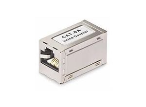 0065030906135 - StarTechcom Shielded RJ45 Coupler Inline Cat6a Coupler F F - Netzwerkkoppler - RJ-45 (W) zu RJ-45 (W) - abgeschirmt - CAT 6a - Passiv