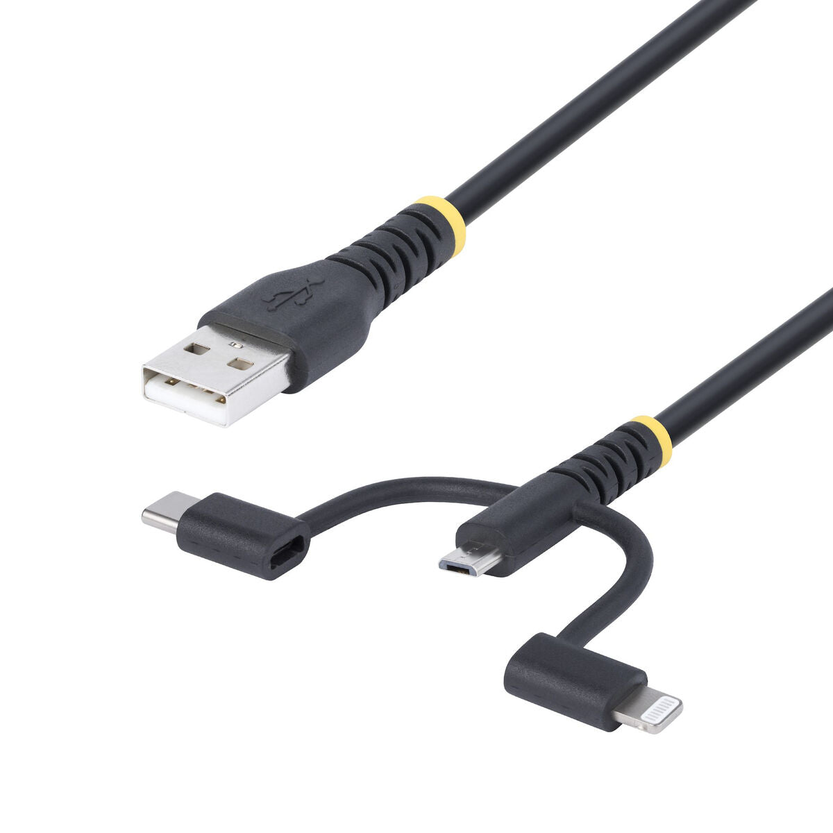 0065030907996 - STARTECH 1m USB Multi Ladekabel 3 in 1 0065030907996 - STARTECH 1m USB Multi Ladekabel 3 in 1