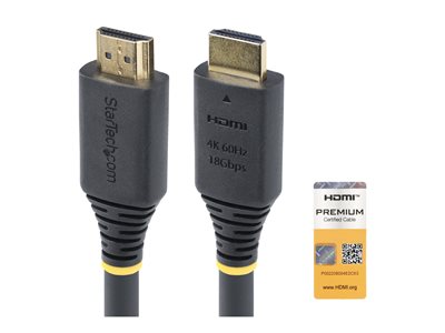 0065030910521 - 3m (10ft) Premium Certified High Speed HDMI Cable 4K60Hz - HDMI cable with Ethernet - 3 m
