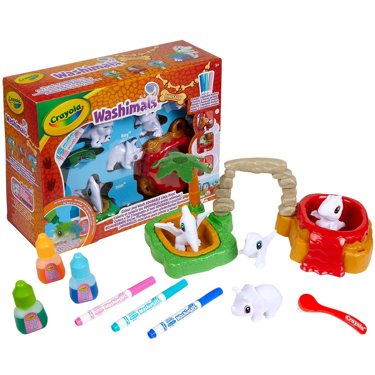 0071662074593 - Playset Washimals Dinos Set Jurásico Washimals Dinosaurs Bastelspiel 0071662074593 - Playset Washimals Dinos Set Jurásico Washimals Dinosaurs Bastelspiel
