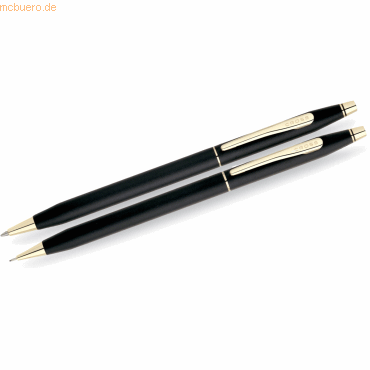 0073228000039 - Schreibgeräteset Classic Century Classic Black 23-Karatgold im 