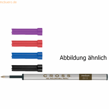 0073228105130 - 6 x Gel Rollerball-Mine violett VE = 6 Packungen