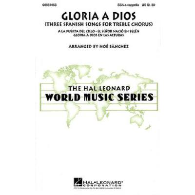 0073999049565 - Gloria a dios - 3 spanish songs