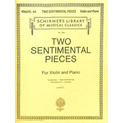 0073999076301 - 2 sentimental pieces