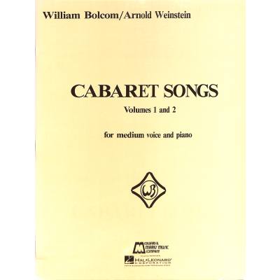 0073999082739 - Cabaret Songs 1 + 2