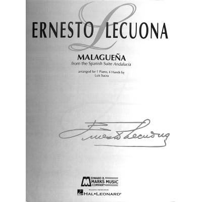 0073999094473 - Malaguena (Suite andalucia)