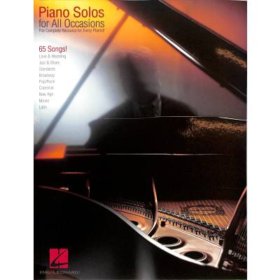 0073999109641 - Piano solos for all occasions